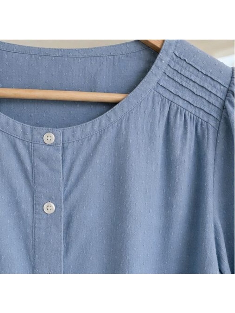 Olive Button Blouse - Picture 4 of 6